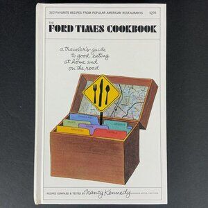 Ford Times Cookbook 1968 First Printing Nancy Kennedy Travel Guide Hardcover